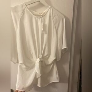 Elegant White Women's Top